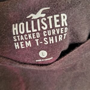 Hollister Men's Curved Hem Tee